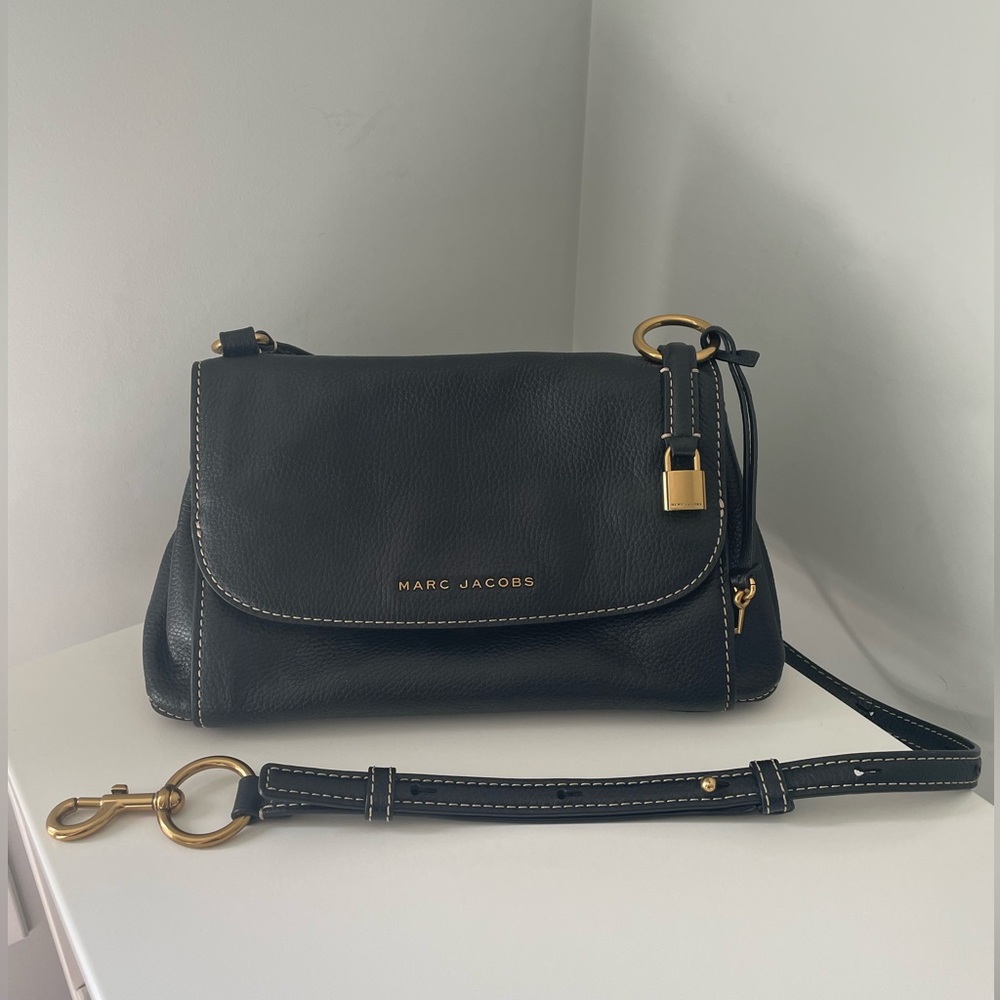 Marc Jacobs Boho Grind Black Satchel Size Medium - Picture 12 of 16